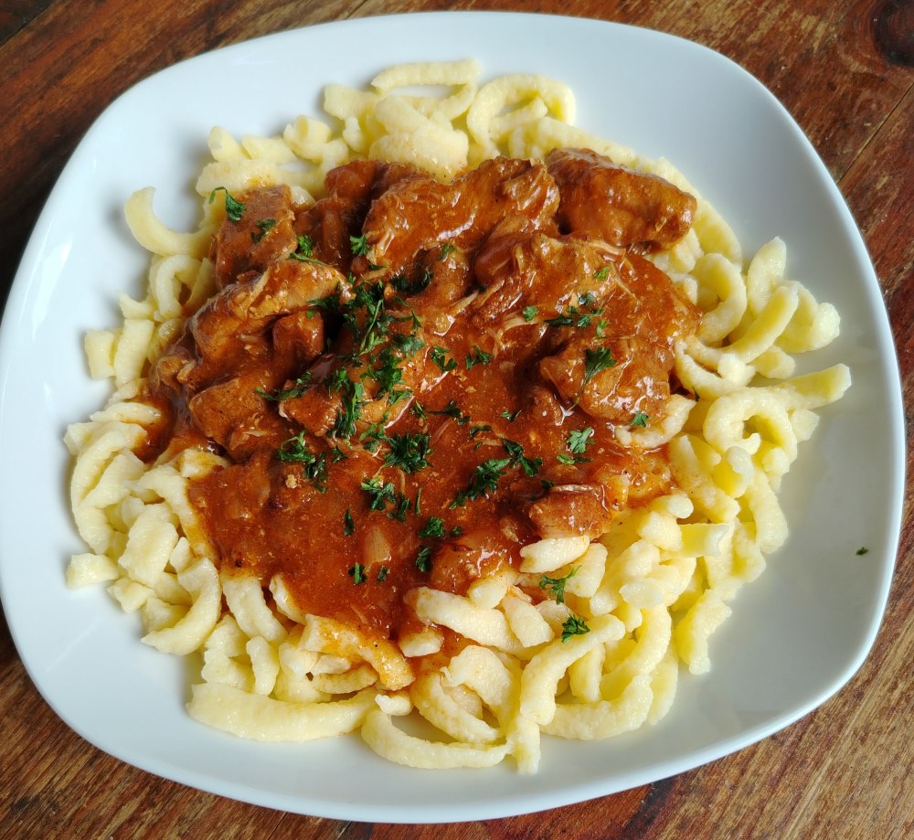 Deftiges Biergulasch