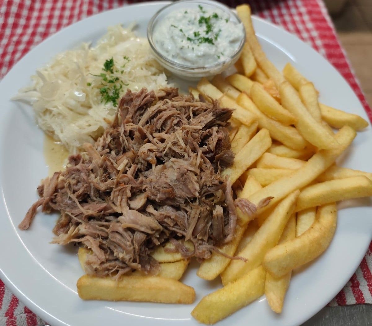 Pulled Pork „Griechischer Art