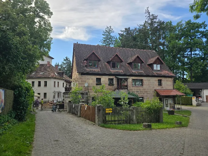 Die Mühle von außen