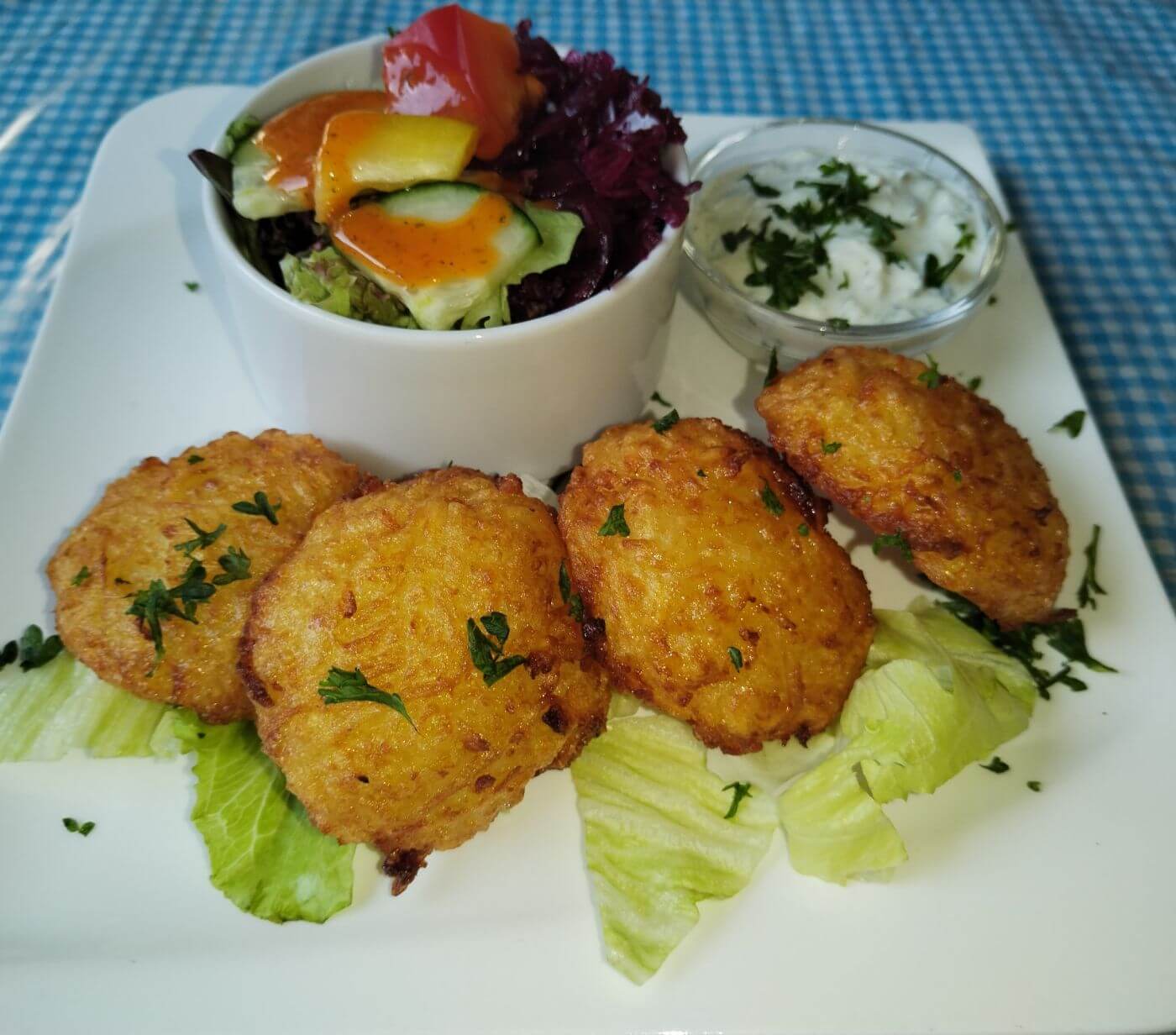 Mühlenbaggers mit Tzatziki
